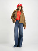 Camel gekleurde jacket roxy