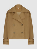 Camel gekleurde jacket roxy