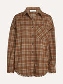 Geruite blouse carly