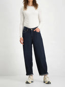 Donker denim broek aria