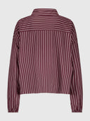 Donkerpaarse blouse yana