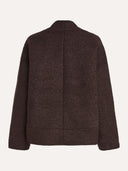 Bruine teddy jacket elle