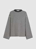 Gestreepte oversized longsleeve hogan