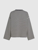 Gestreepte oversized longsleeve hogan