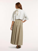 Khaki maxi rok dani