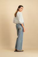 Denim wide leg jeans marlow