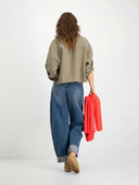 Licht bruine blouse miri