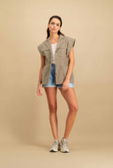 Blauw denim short mikky