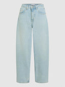 Lichtblauwe barrel jeans aria