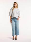 Sweater met halflange mouwen londyn