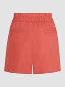Rode linnen shorts lilou