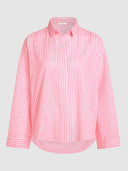 Roze gestreepte blouse elena