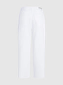 Witte wide leg jeans boston