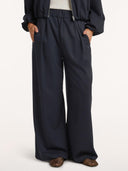 Blauwe pantalon marlon