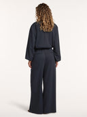 Blauwe pantalon marlon