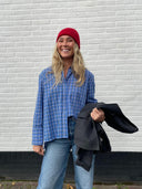 Geruite blouse angelicacc check shirt