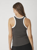 Antraciet tanktop edgecc