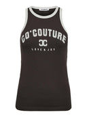 Antraciet tanktop edgecc