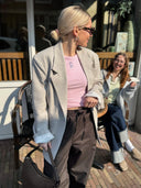 Oversized mavacc power blazer