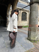 Oversized mavacc power blazer