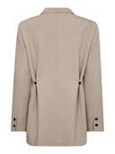 Oversized mavacc power blazer