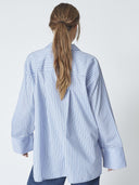 Blauwe blouse finacc