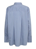 Blauwe blouse finacc