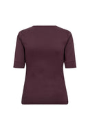 Bordeaux top grannycc embroidery