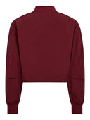 Bordeaux cropped jacket tricecc