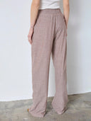Bruin gestreepte broek jihocc