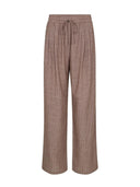 Bruin gestreepte broek jihocc