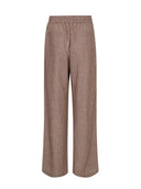 Bruin gestreepte broek jihocc