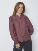 Donkerpaarse blouse tassycc