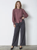 Donkerpaarse blouse tassycc