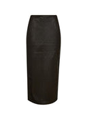 Donkerbruine rok gittcc floor skirt