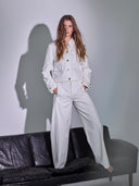 Offwhite barrel broek marcicc structure