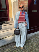 Offwhite barrel broek marcicc structure