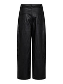 Zwarte kunstleren gittcc ll pant