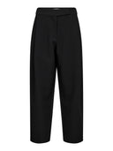 Zwarte pantalon volacc carrot pleat ll pant