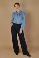 Pantalon volacc long pleat pant