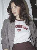 T-shirt met logo edgecc block