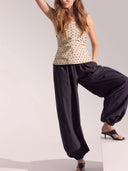 Zwarte broek junecc balloon ll pant