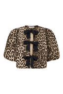 Panter blouse leocc bow