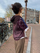 Bordeaux jersey t-shirt treycc lace tee