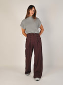 Bordeaux pantalon lunacc eyelet