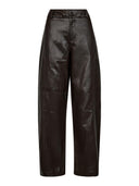 Leren barrel broek gittcc pant