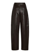 Leren barrel broek gittcc pant