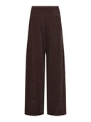 Bruine pantalon met lurex esticc