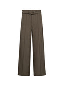 Bruine pantalon lunacc belt crease