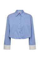 Cropped diviacc balloon shirt